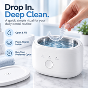 Orenthis SonicClean™ Ultrasonic Retainer & Aligner Cleaner